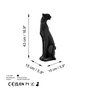 Aberto Design Objeto decorativo Leopard Black